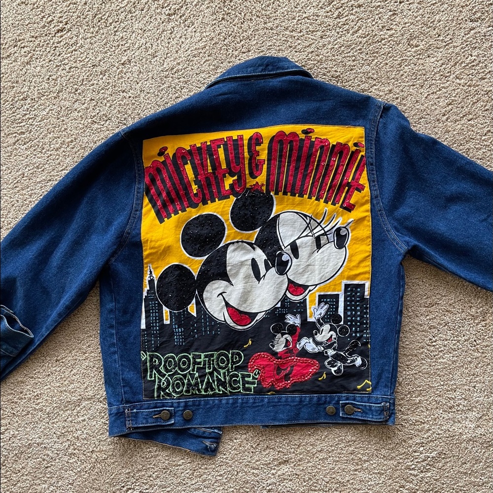 Disney Mickey & Minnie Blue Jean Jacket